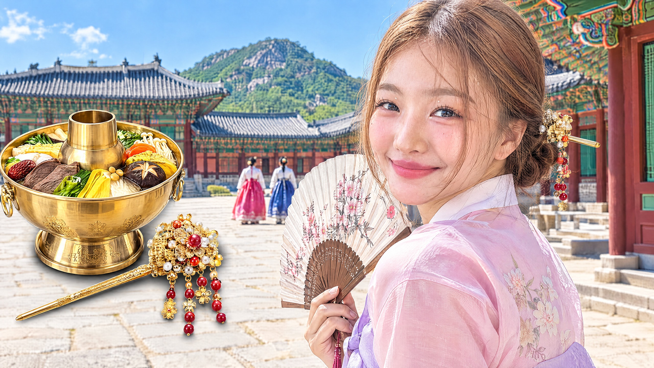 The palace and hotel from two hit K-dramas