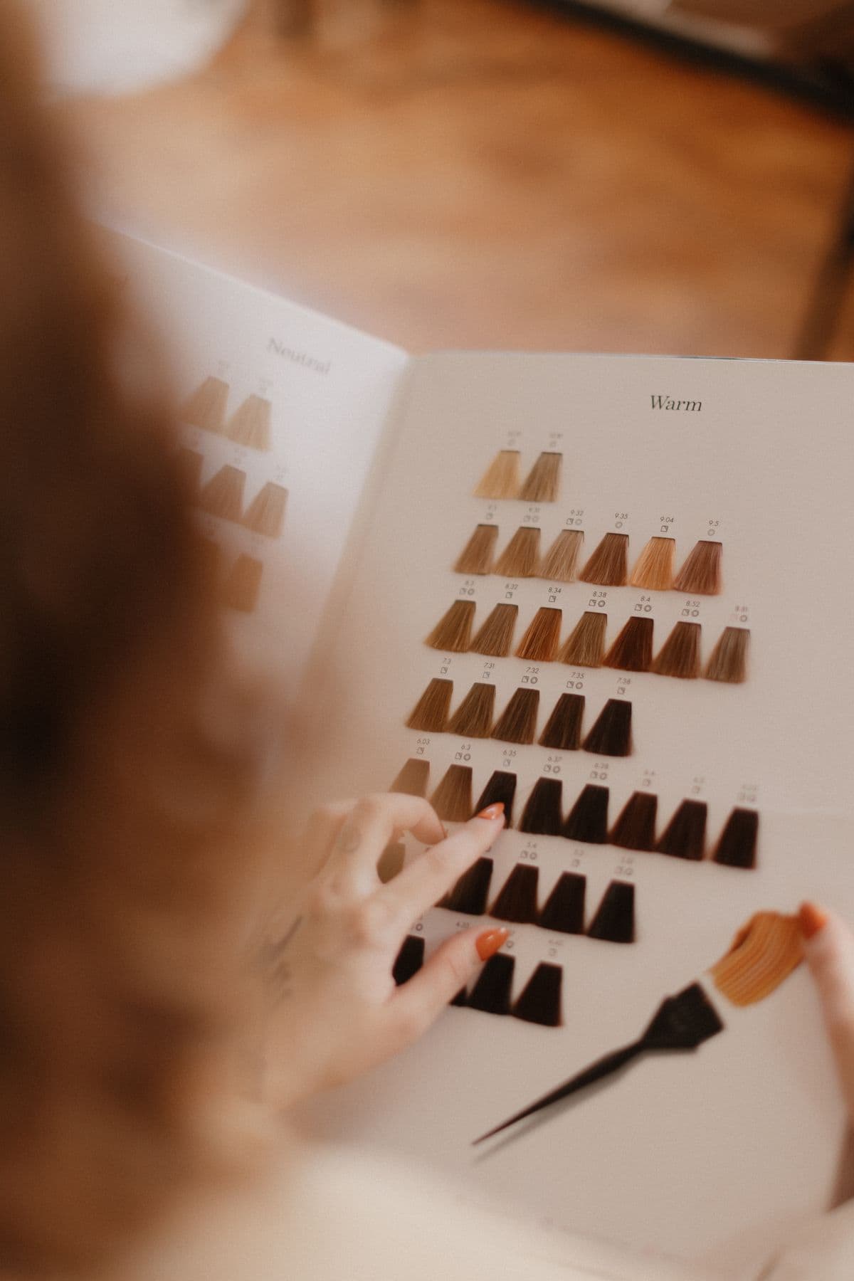 Hair color styling at a Seoul salon booked through millio